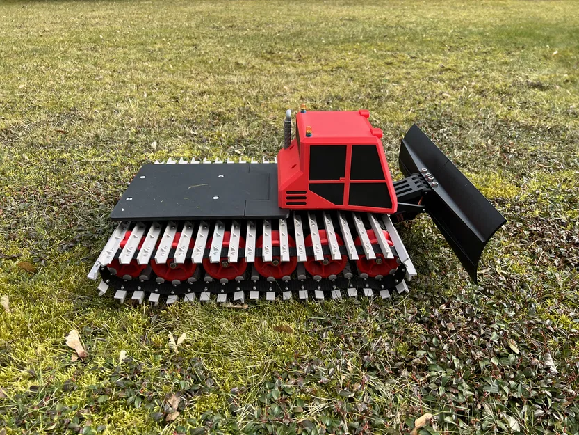 Mô hình xe ủi tuyết RC Snowcat tự in 3D - Image 2