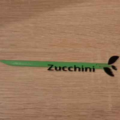 Nhãn dán cây trồng (Plant labels) - Phiên bản tiếng Đức