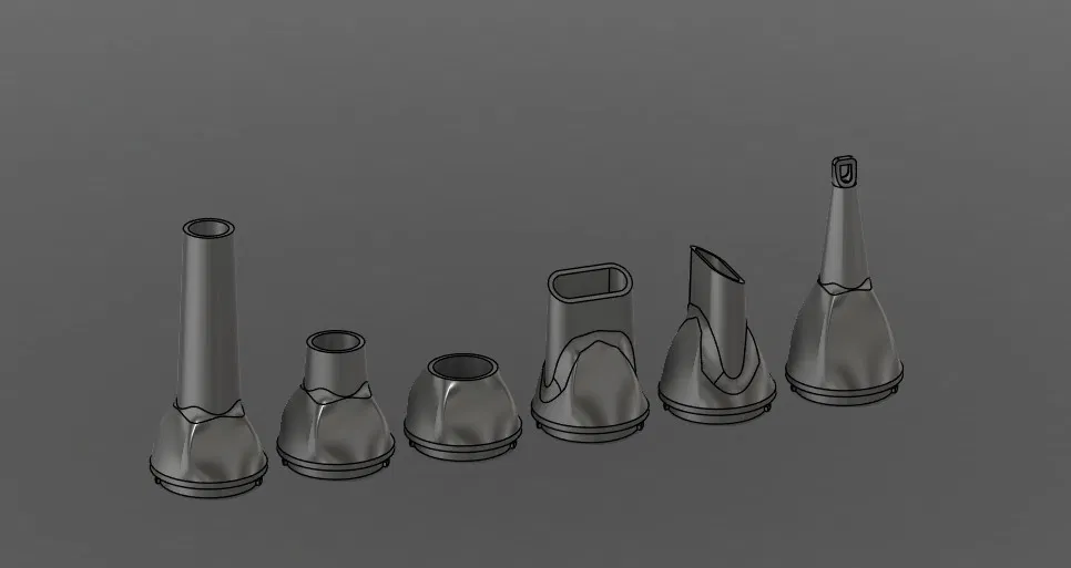 Bộ vòi thay thế cho máy thổi bụi Wolfbox - Image 1