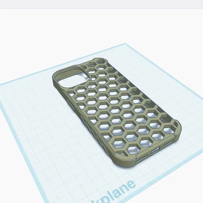 Mẫu ốp lưng iPhone 14 họa tiết tổ ong in 3D cực chất