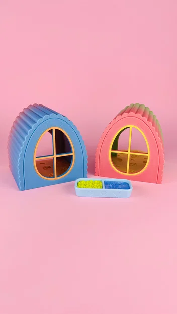 Diorama Cho Thú Cưng Flexi Đáng Yêu, Phiên Bản Chú Thỏ Cute - Image 7