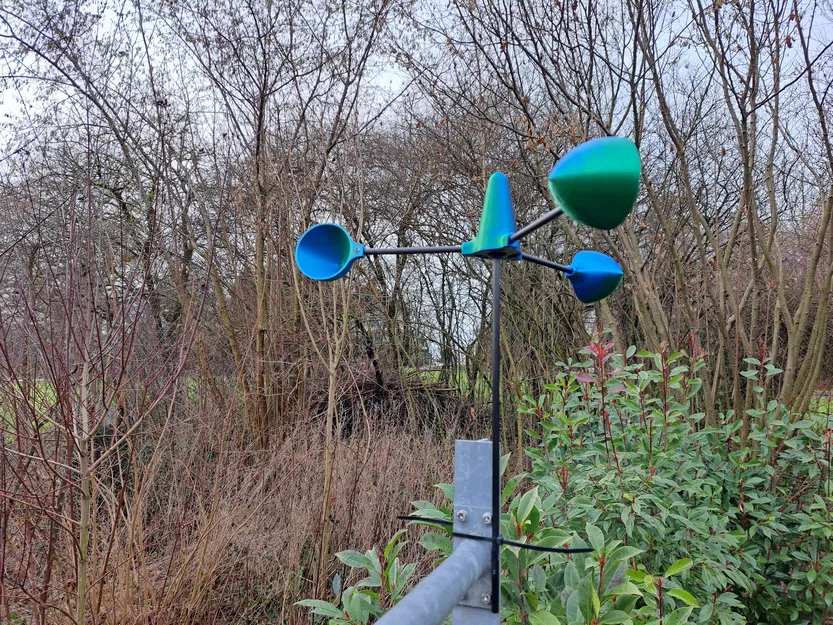 Windmill - Cối xay gió chịu thời tiết ngoài trời - Image 2