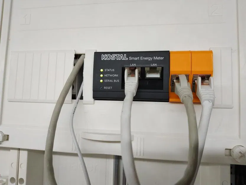 Vỏ gắn Keystone DIN Rail - Image 1