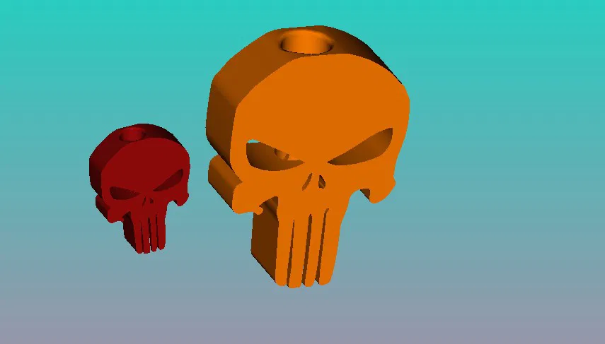 Punisher Perle / Khóa dây / Cord stopper 16-3mm / 32-6mm - Image 1