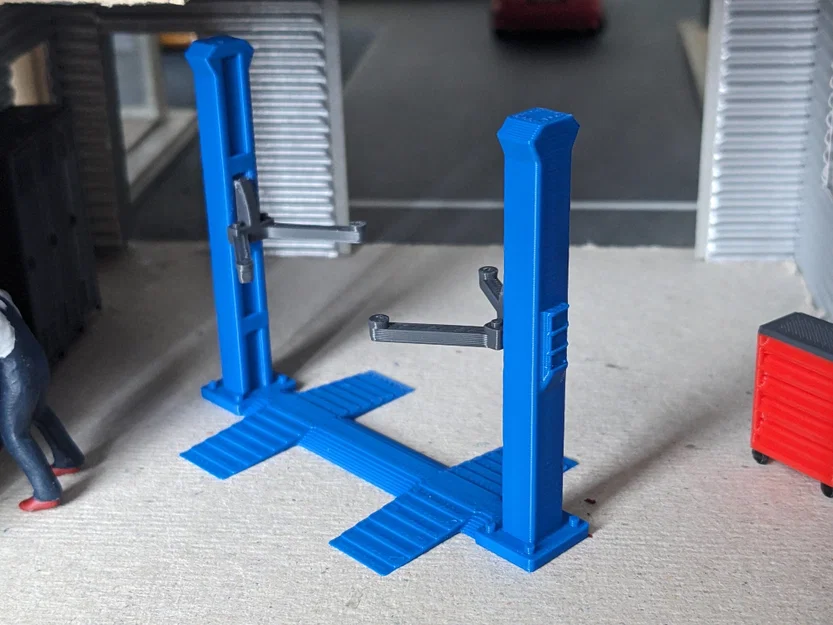 Cầu nâng ô tô 2 trụ - Tỉ lệ 1:43 - Image 1
