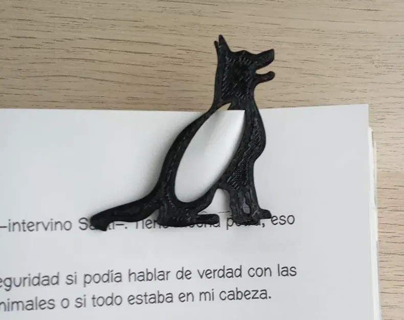 Kẹp đánh dấu trang sách 3D hình chú chó dễ thương - Image 1
