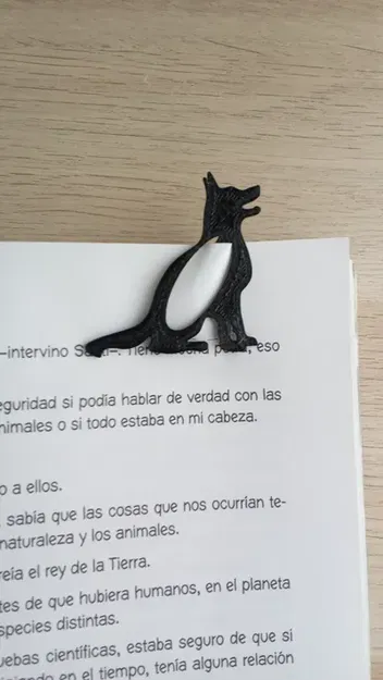 Kẹp đánh dấu trang sách 3D hình chú chó dễ thương - Image 2