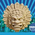 Mô hình phù điêu Aztec (Aztec Fountain Relief) trang trí đẹp mắt - Thumbnail 1