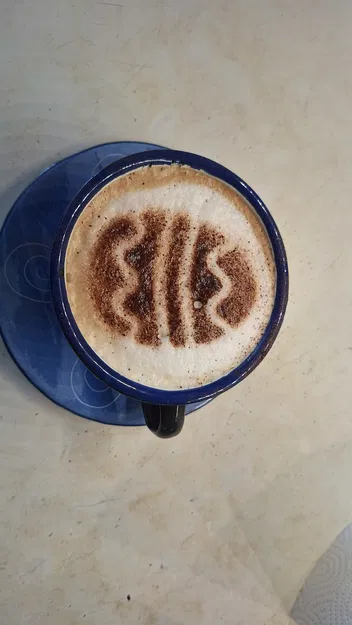 Khuôn rắc bột trang trí cà phê chủ đề Phục Sinh (Easter cappuccino decoration) - Image 6