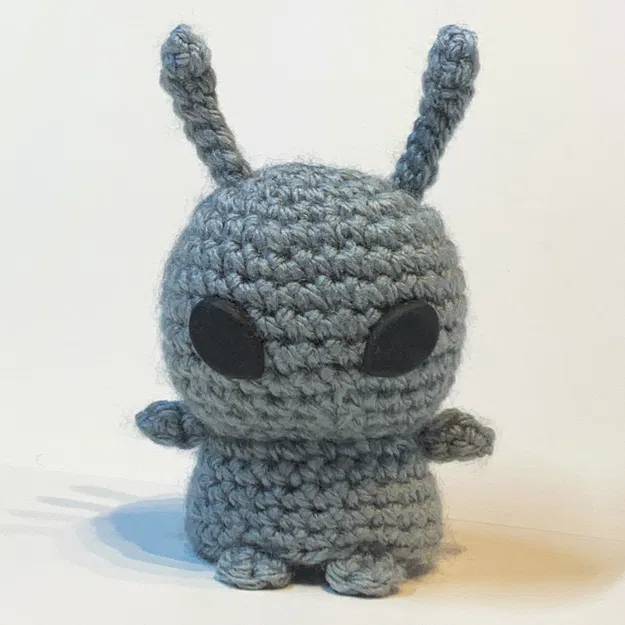 Mắt an toàn hình người ngoài hành tinh cho đồ đan móc/amigurumi - Image 1
