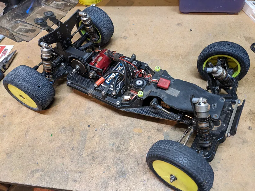 Nick.CNC: Bộ chuyển đổi Mid Motor cho Traxxas Bandit, Rustler và Slash - Image 1