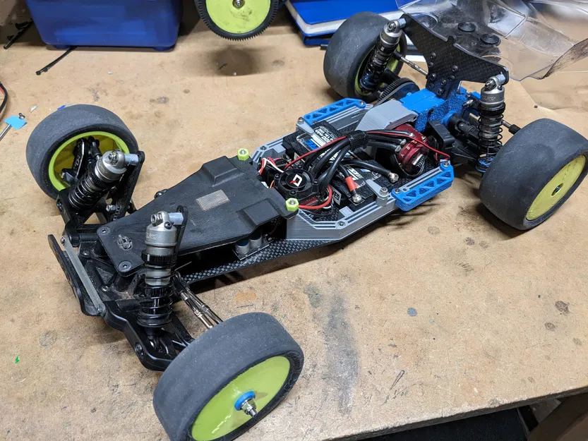 Nick.CNC: Bộ chuyển đổi Mid Motor cho Traxxas Bandit, Rustler và Slash - Image 2