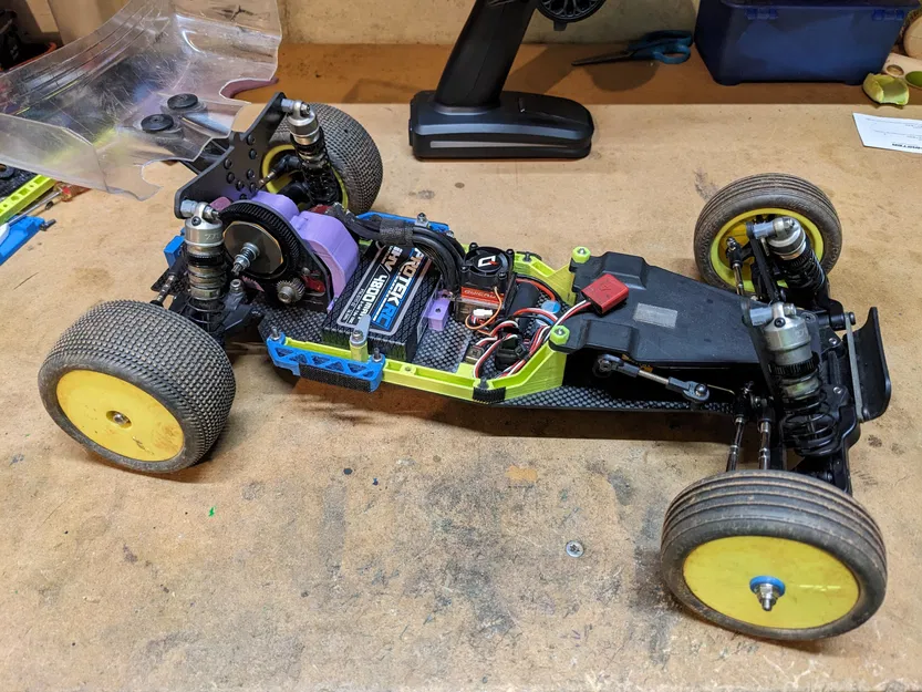 Nick.CNC: Bộ chuyển đổi Mid Motor cho Traxxas Bandit, Rustler và Slash - Image 3