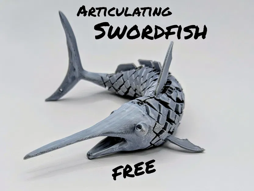 Cá Kiếm Khớp Nối (Articulating Swordfish) - Image 1