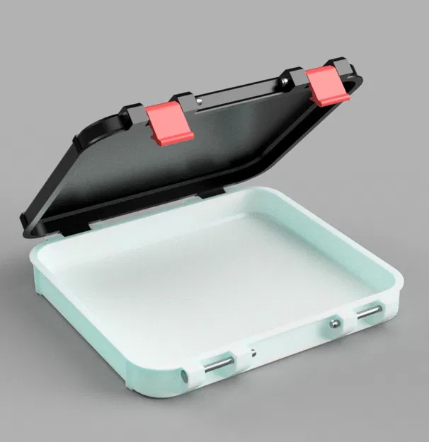 Hộp đựng kích thước 18x16x3cm (Không cần ốc, không cần support) - Image 2