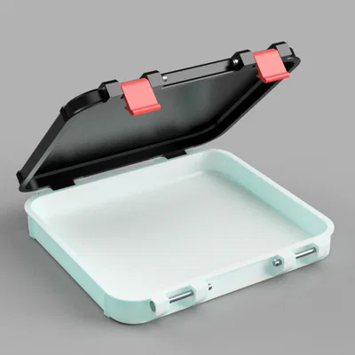 Hộp đựng kích thước 18x16x3cm (Không cần ốc, không cần support)