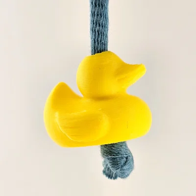 Phụ kiện chặn dây áo hoodie hình chú vịt vàng (Rubber Duck Cord Bead)