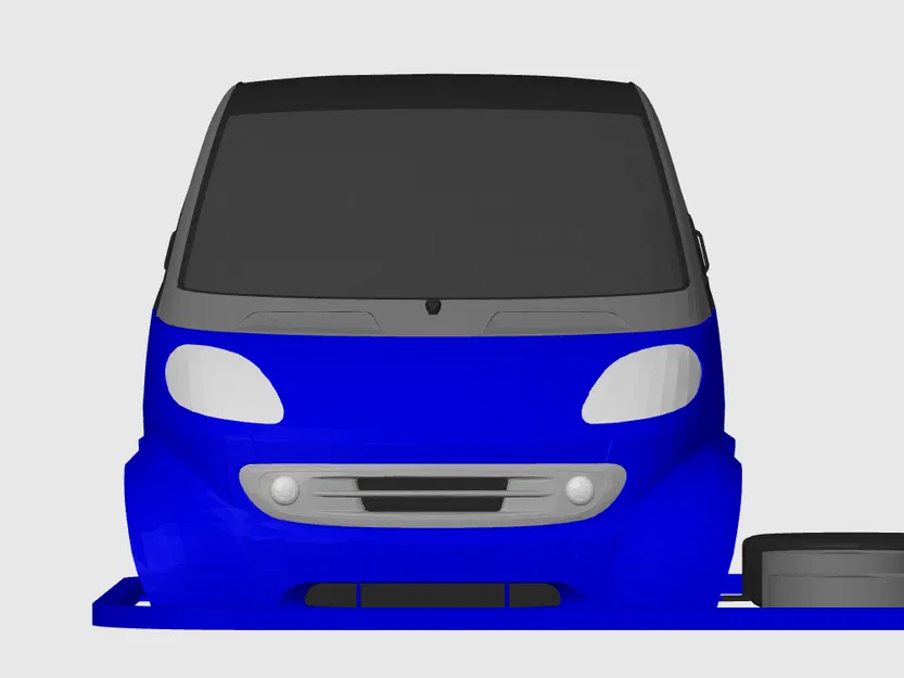 Mô hình Smart 450 / ForTwo Kit Card (tỷ lệ 1:24) - Image 4