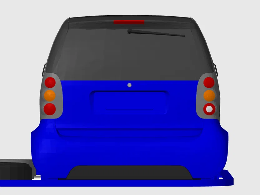 Mô hình Smart 450 / ForTwo Kit Card (tỷ lệ 1:24) - Image 5