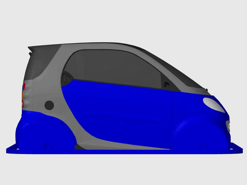 Mô hình Smart 450 / ForTwo Kit Card (tỷ lệ 1:24) - Image 6