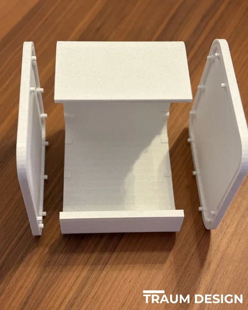 Mẫu Hộp Đựng Đồ Đa Năng Có Cửa Trượt Tinh Tế (3D Printed) - Image 3