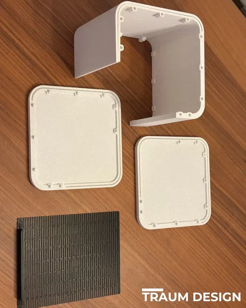 Mẫu Hộp Đựng Đồ Đa Năng Có Cửa Trượt Tinh Tế (3D Printed) - Image 4