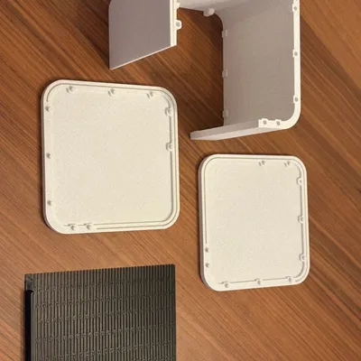 Mẫu Hộp Đựng Đồ Đa Năng Có Cửa Trượt Tinh Tế (3D Printed)