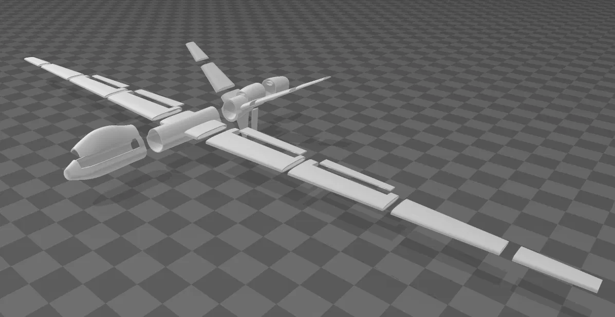 Mô hình máy bay không người lái - UAV Drone MQ9 Reaper - Image 1