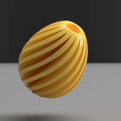 Hạt trang trí 3D hình quả trứng Easter Egg độc đáo