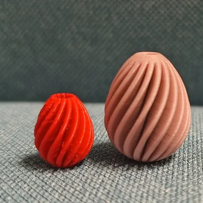 Hạt trang trí 3D hình quả trứng Easter Egg độc đáo