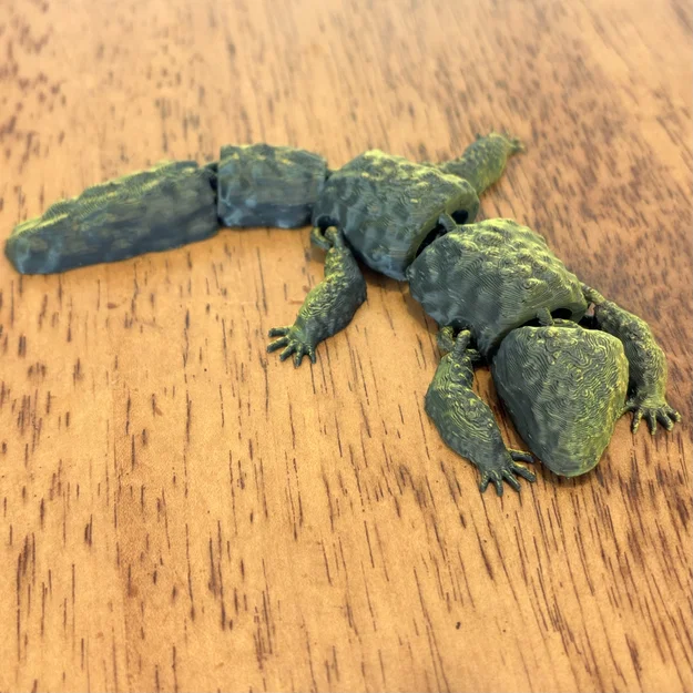 Mô hình thằn lằn Uromastyx khớp nối linh hoạt (Articulated Bumpy Uromastyx) - Image 2