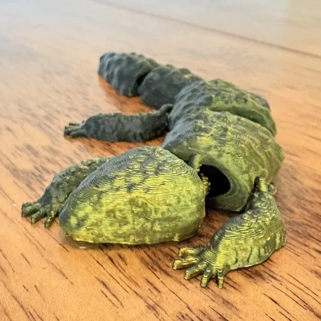 Mô hình thằn lằn Uromastyx khớp nối linh hoạt (Articulated Bumpy Uromastyx) - Image 3