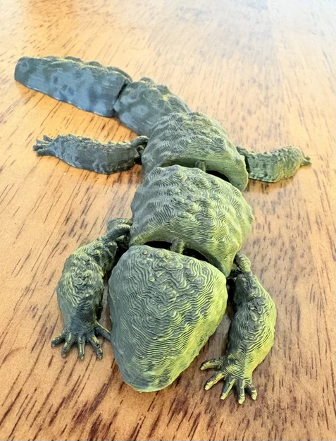Mô hình thằn lằn Uromastyx khớp nối linh hoạt (Articulated Bumpy Uromastyx) - Image 8