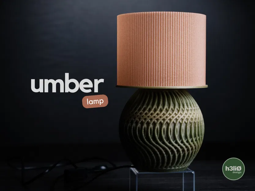Đèn bàn Umber · Lamp - Phong cách tối giản hiện đại - Image 1