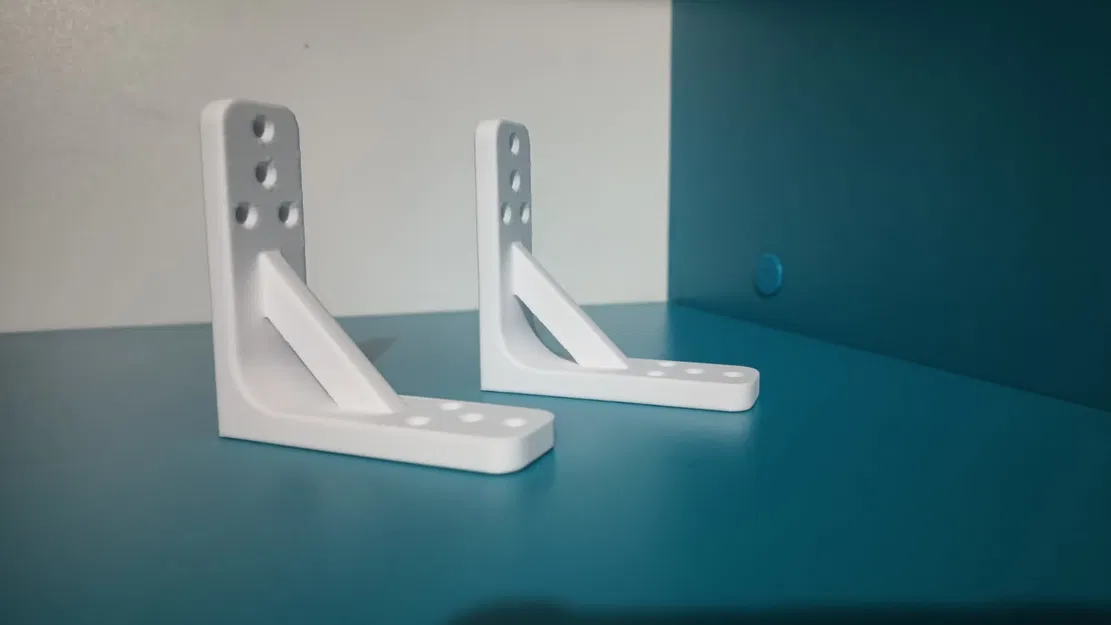 Ke góc vuông Corner bracket in 3D: Giải pháp gia cố kệ và đồ nội thất - Image 2