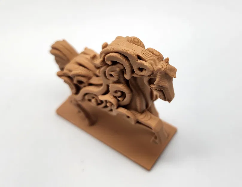 Mô hình Ngựa chạm khắc gỗ (Wood-Carved Horse) - Image 5