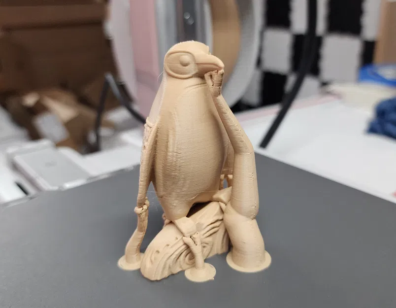 Chim Cánh Cụt Khắc Gỗ - Image 5