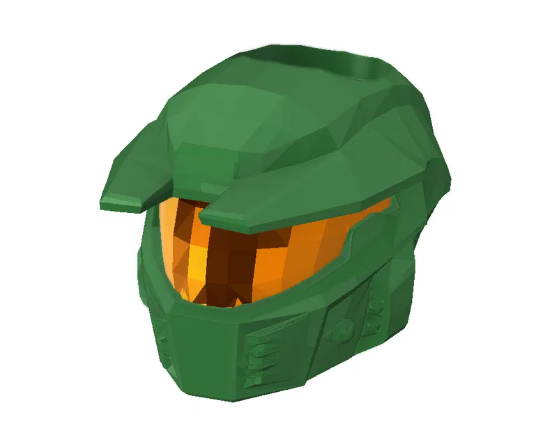 Mô hình đầu khóa dây mũ bảo hiểm HALO MK4 3D in ấn cực chất - Image 1