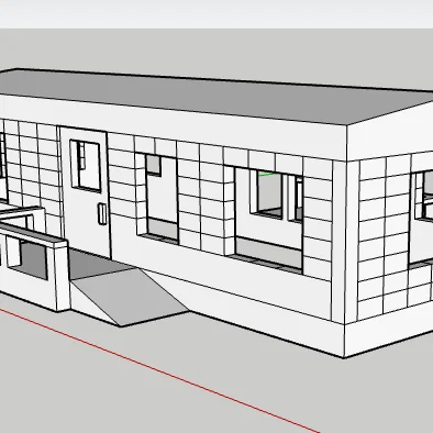 Nhà di động (Mobile home) tỷ lệ N scale - Chi tiết siêu thực!