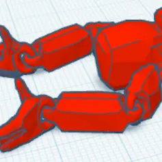 Mô hình khỉ đột cử động linh hoạt đội mũ mùa đông (Gorilla Tag)