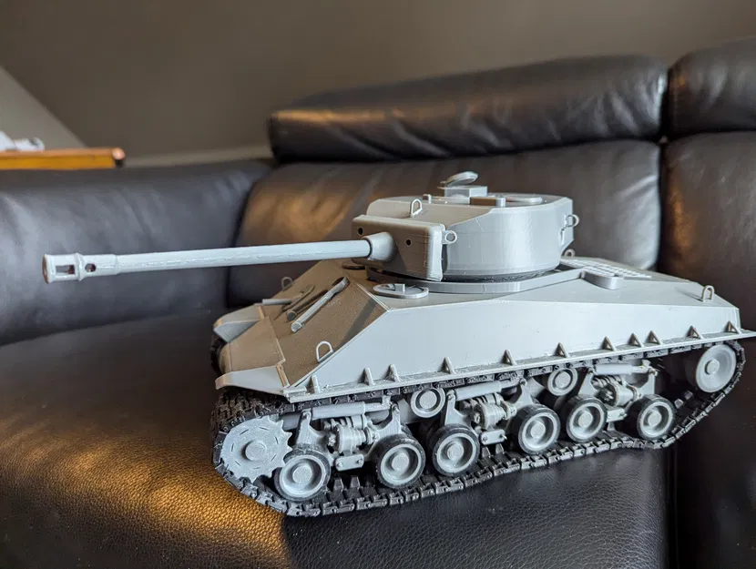 Mô hình xe tăng Sherman (Rev 2 - Điều khiển RC) - Image 1