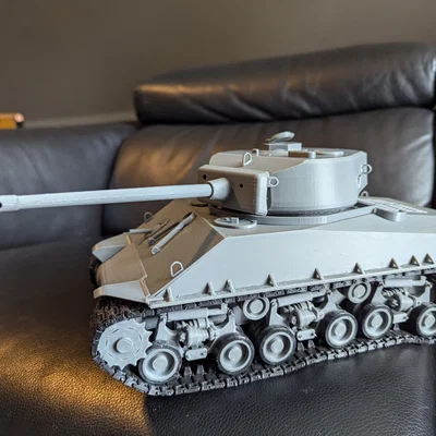 Mô hình xe tăng Sherman (Rev 2 - Điều khiển RC)