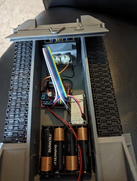 Mô hình xe tăng Sherman (Rev 2 - Điều khiển RC) - Image 5