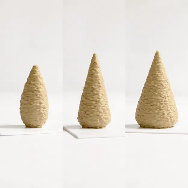 Bộ mô hình Cây kiến trúc miễn phí #1 - Dáng hình nón - Image 1