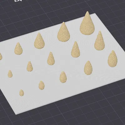 Bộ mô hình Cây kiến trúc miễn phí #1 - Dáng hình nón