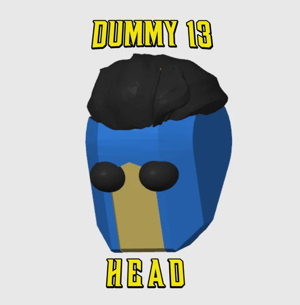 Mô hình đầu nhân vật Invincible cho Dummy 13 in 3D độc đáo - Image 1