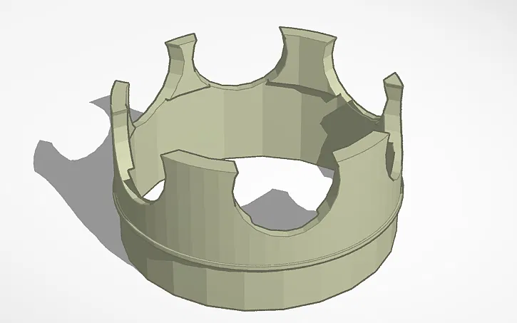 Mô hình vương miện 3D trang trí siêu ngầu cho Yeeps Plush - Image 1