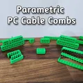 Lược đi dây cáp (Cable Comb) tùy chỉnh cho PC - Thumbnail 1