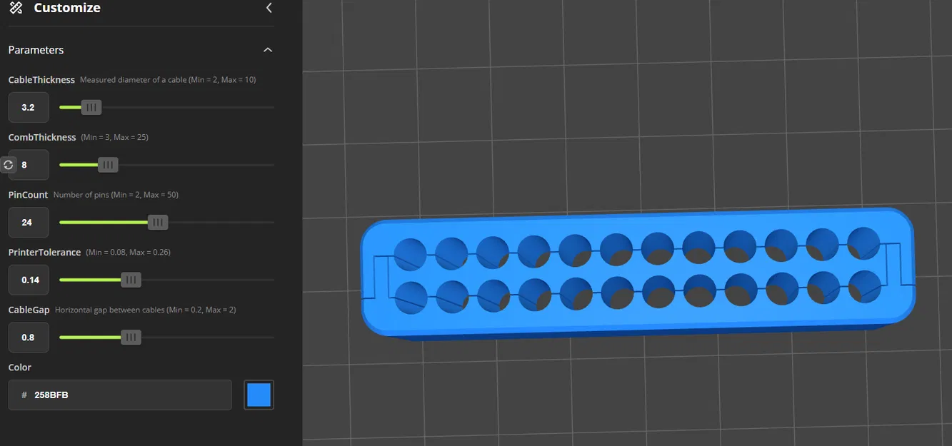 Lược đi dây cáp (Cable Comb) tùy chỉnh cho PC - Image 5