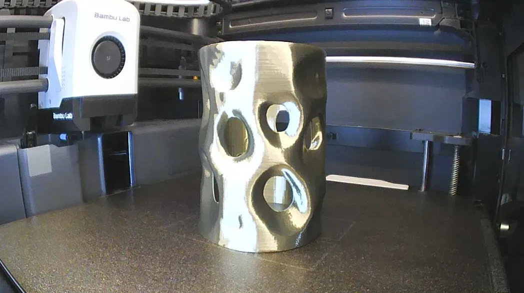 Ống cắm bút trừu tượng / Trò chơi rút bút thả bóng - Image 5